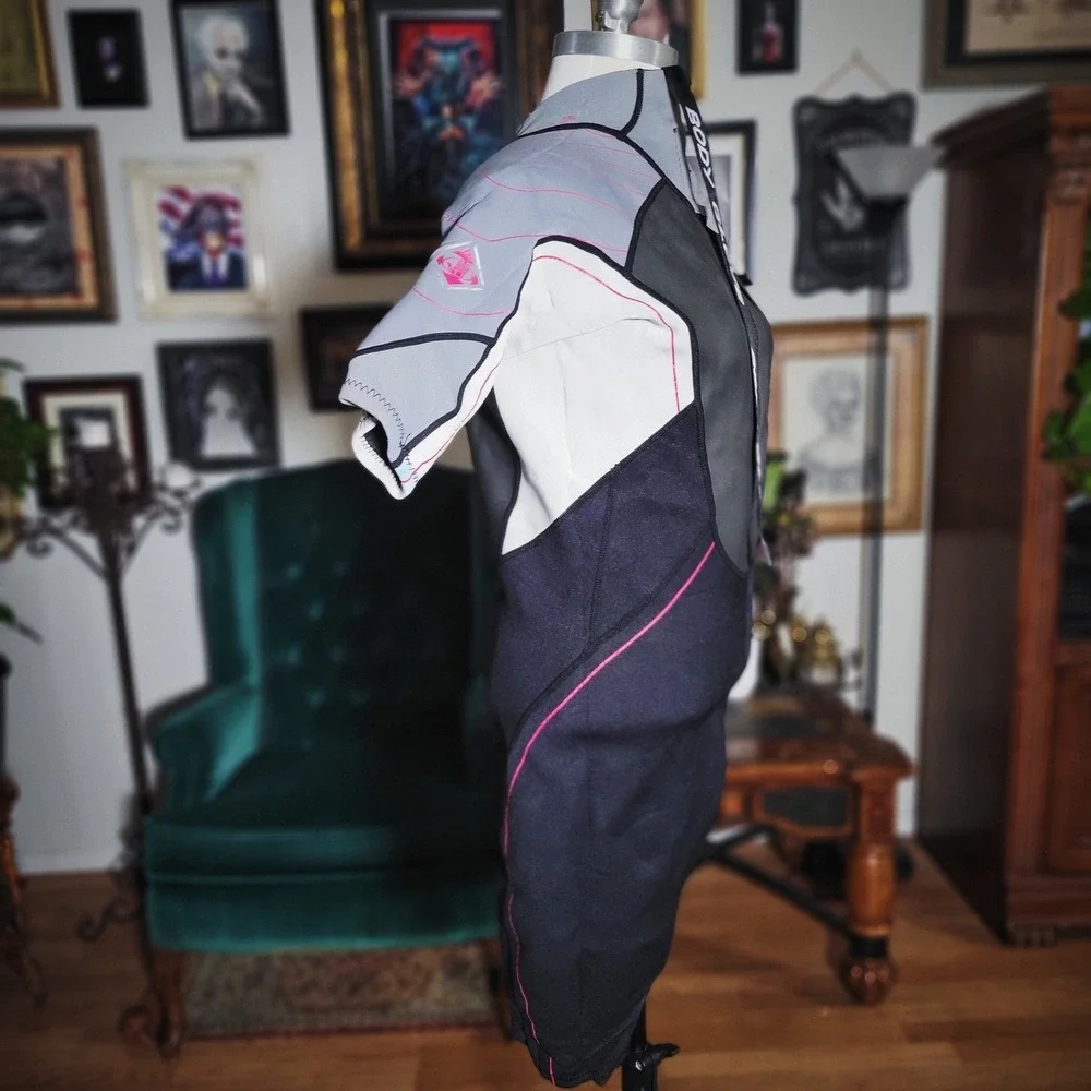 Body‎ Glove Kids Wetsuit 13/14 Black Gray Pink Spring Suit Shorty Surfing Swim
